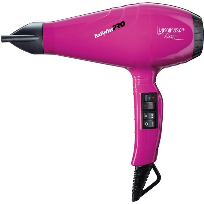 Фен BABYLISS PRO Luminoso+ Rosa BAB6360IFE